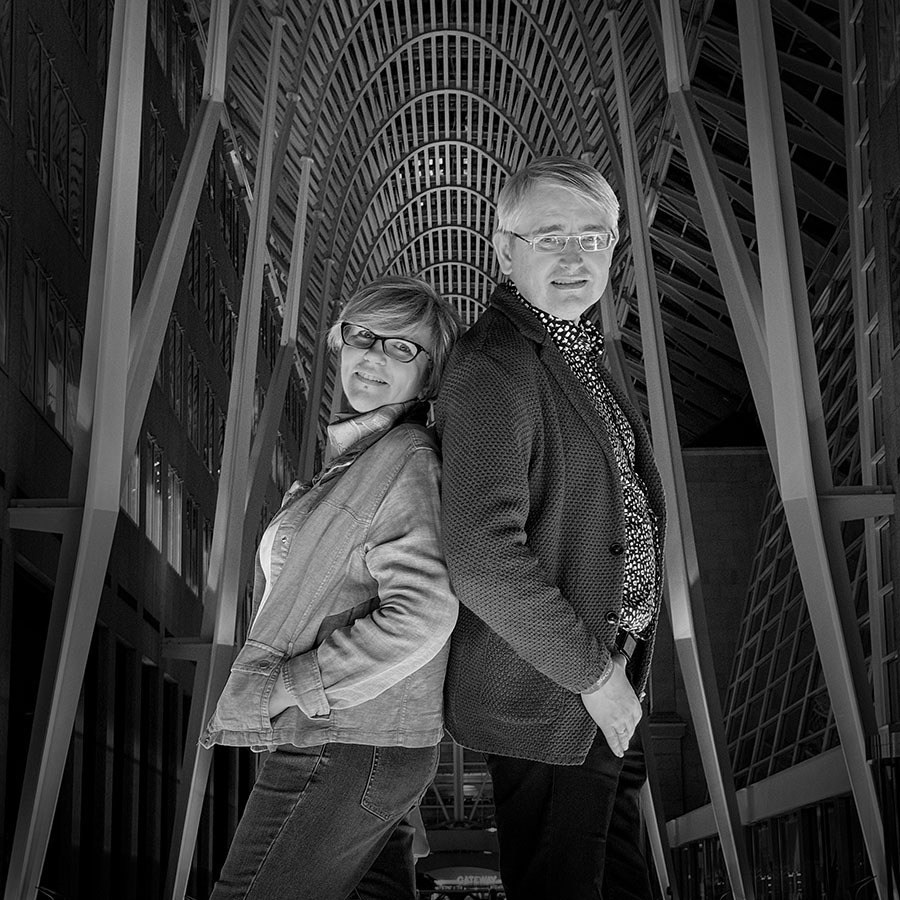 Alexey and Tatiana at Brookfield Place, Toronto